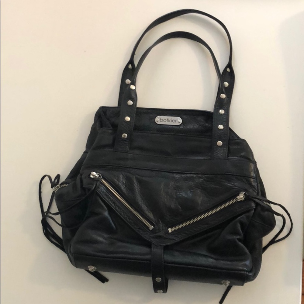 Black leather Botkier Bag